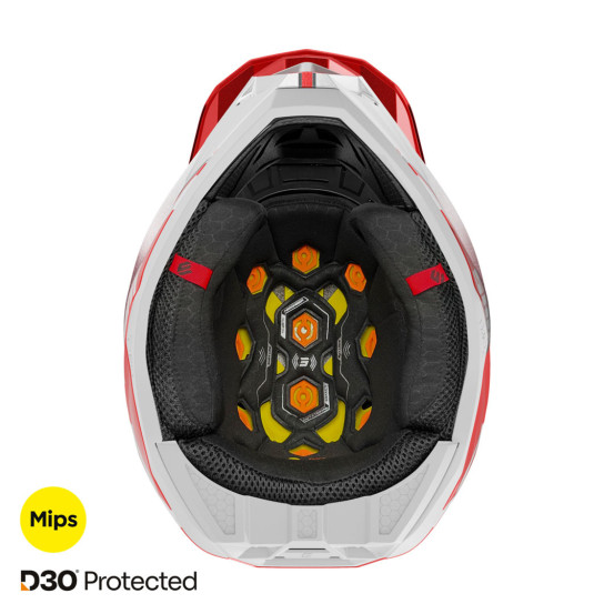 Casque cross Shot 2025 Lite Challenger - Rouge Pearl