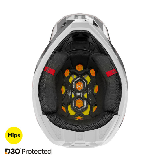 Casque cross Shot 2025 Lite Ultra - Orange Pearl