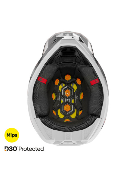 Casque cross Shot 2025 Lite Ultra - Orange Pearl