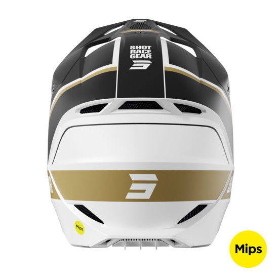 Casque cross Shot 2025 Race Mythic - Noir Or Mat