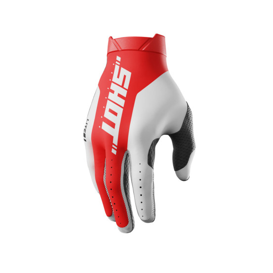 Gants cross Shot 2025 Lite Pro - Rouge