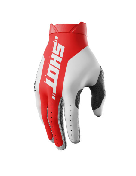 Gants cross Shot 2025 Lite Pro - Rouge