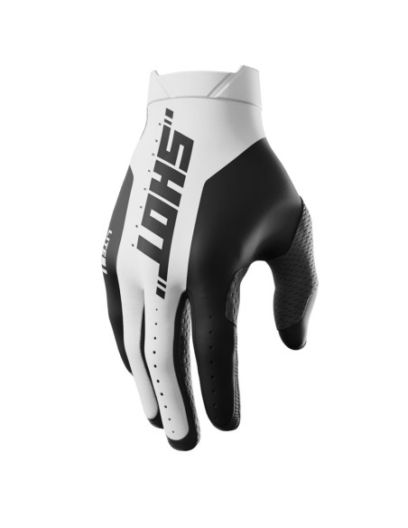 Gants cross Shot 2025 Lite Pro - Blanc
