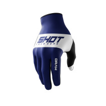 Gants cross Shot 2025 Draw Sky - Bleu