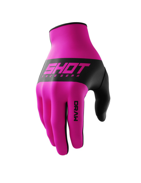 Gants cross Shot 2025 Draw Sky - Rose