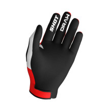 Gants cross Shot 2025 Draw Sky - Rouge 2