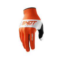 Gants cross Shot 2025 Draw Sky - Orange