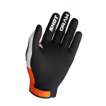 Gants cross Shot 2025 Draw Sky - Orange 2