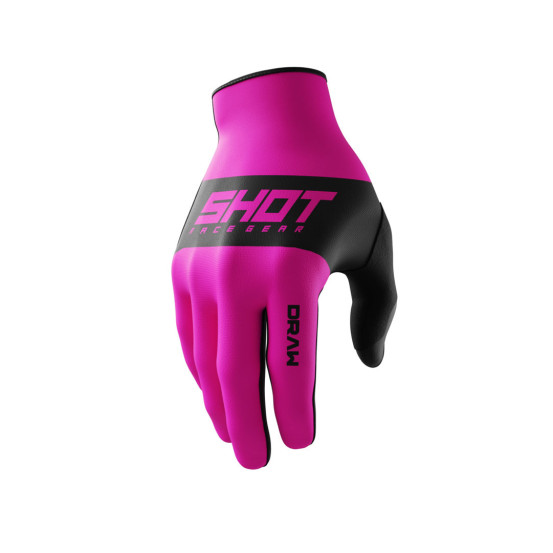 Gants cross enfant Shot 2025 Draw Sky - Rose