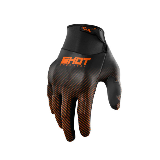 Gants cross Shot 2025 Drift Rim - Orange