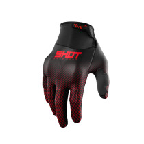 Gants cross Shot 2025 Drift Rim - Rouge