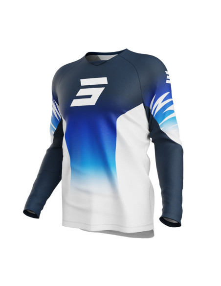 Maillot cross enfant Shot 2025 Draw X-Trem - Bleu