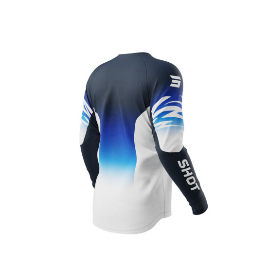 Maillot cross enfant Shot 2025 Draw X-Trem - Bleu