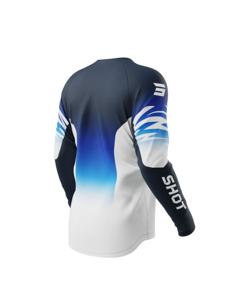 Maillot cross enfant Shot 2025 Draw X-Trem - Bleu