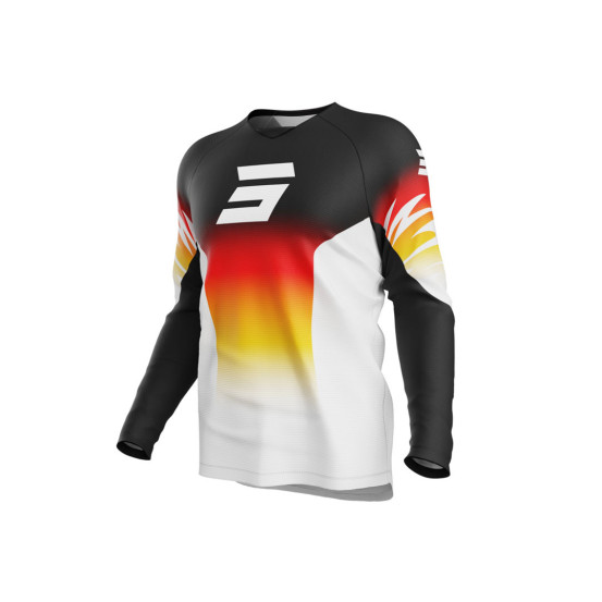 Maillot cross enfant Shot 2025 Draw X-Trem - Orange