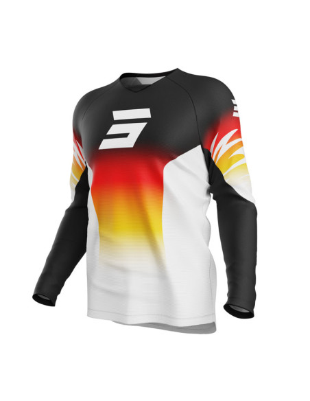 Maillot cross enfant Shot 2025 Draw X-Trem - Orange