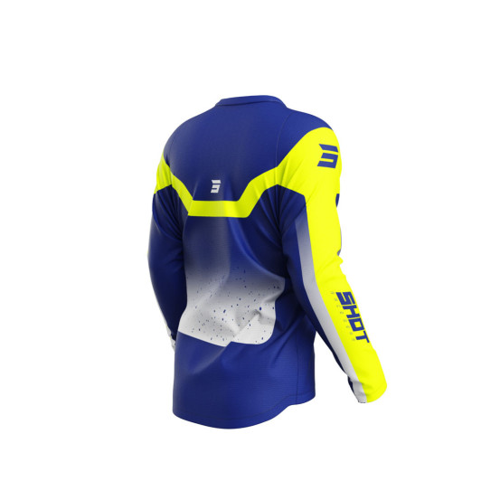 Maillot cross Shot 2025 Devo Blast - Bleu