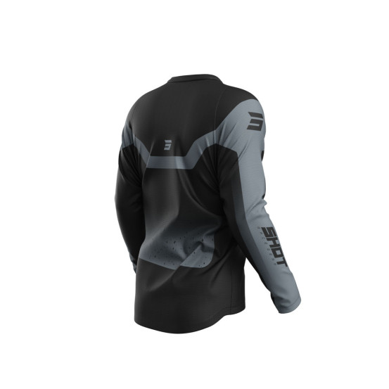 Maillot cross Shot 2025 Devo Blast - Noir Gris