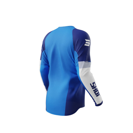 Maillot cross Shot 2025 Draw Instinct - Bleu