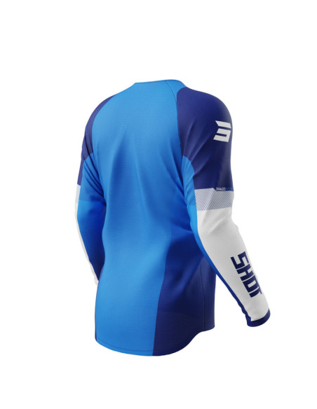 Maillot cross Shot 2025 Draw Instinct - Bleu