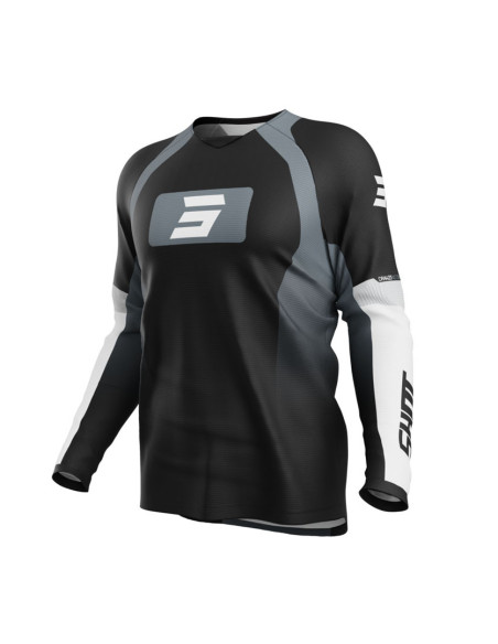 Maillot cross Shot 2025 Draw Instinct - Gris