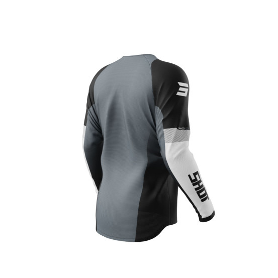 Maillot cross Shot 2025 Draw Instinct - Gris