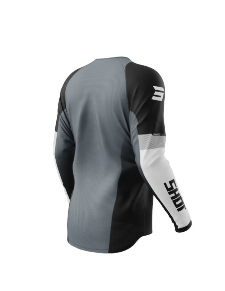 Maillot cross Shot 2025 Draw Instinct - Gris