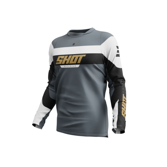 Maillot cross Shot 2025 Devo League - Or