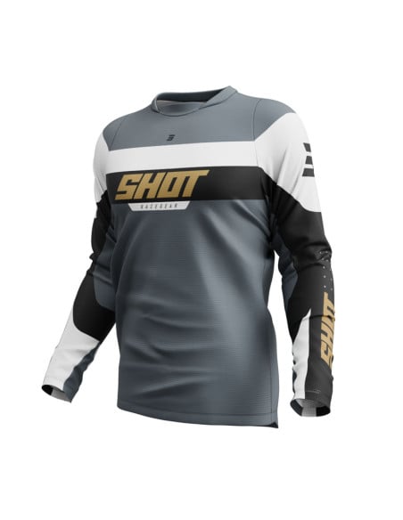 Maillot cross Shot 2025 Devo League - Or