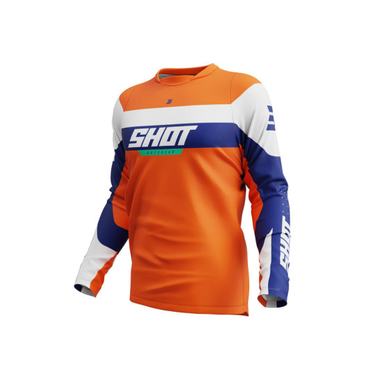 Maillot cross Shot 2025 Devo League - Orange