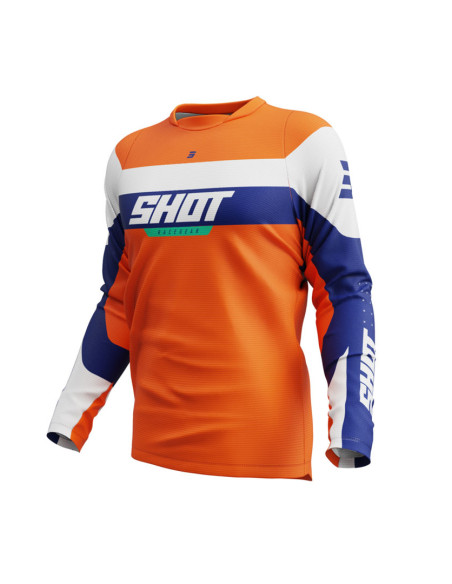 Maillot cross Shot 2025 Devo League - Orange