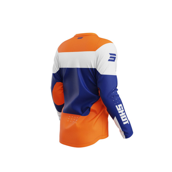 Maillot cross Shot 2025 Devo League - Orange