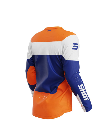 Maillot cross Shot 2025 Devo League - Orange