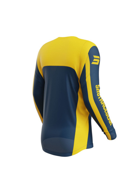 Maillot cross Shot 2025 Contact Mythic - Bleu