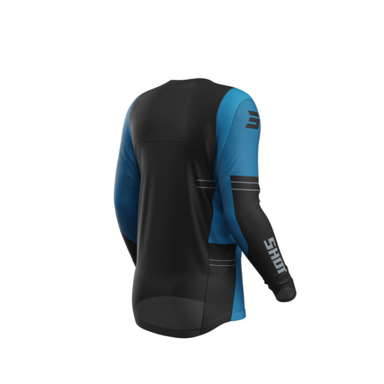 Maillot cross Shot 2025 Contact Shield - Bleu