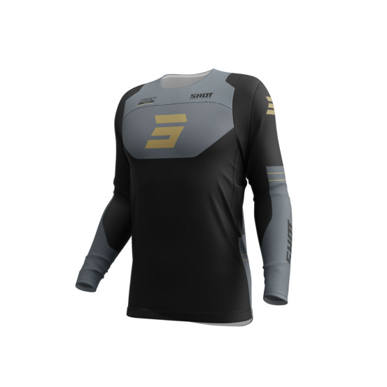 Maillot cross Shot 2025 Contact Shield - Or