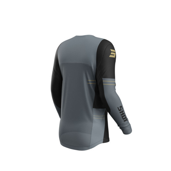 Maillot cross Shot 2025 Contact Shield - Or