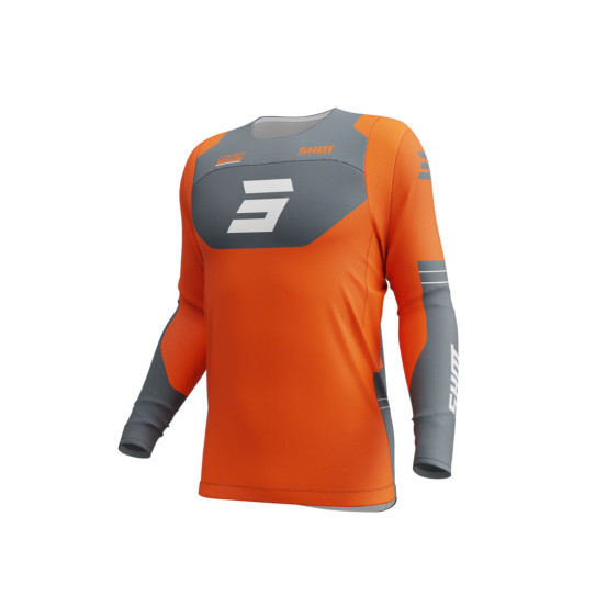 Maillot cross Shot 2025 Contact Shield - Orange