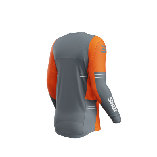 Maillot cross Shot 2025 Contact Shield - Orange