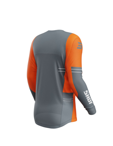 Maillot cross Shot 2025 Contact Shield - Orange