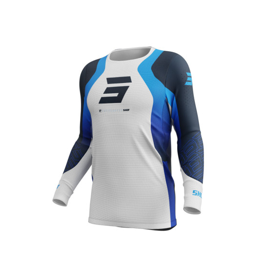 Maillot cross Shot 2025 Aerolite Ultra - Bleu