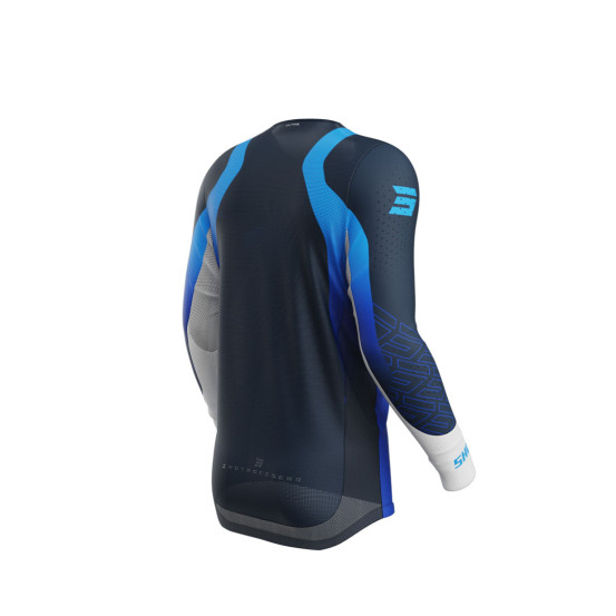 Maillot cross Shot 2025 Aerolite Ultra - Bleu
