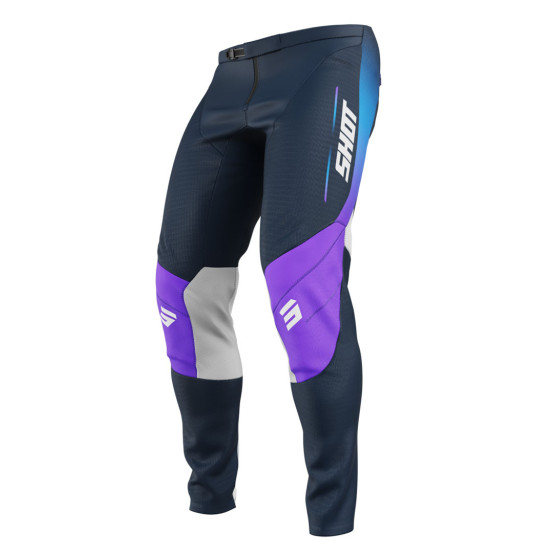 Pantalon cross enfant Shot 2025 Contact Apex - Bleu