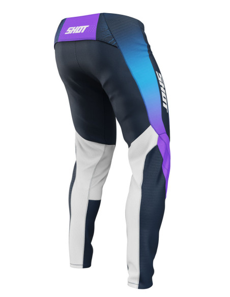 Pantalon cross enfant Shot 2025 Contact Apex - Bleu