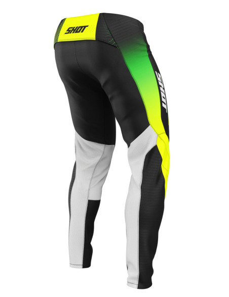 Pantalon cross enfant Shot 2025 Contact Apex - Jaune Fluo