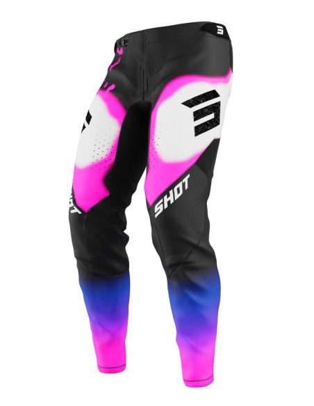 Pantalon cross Shot 2025 Aerolite Astral - Bleu Rose