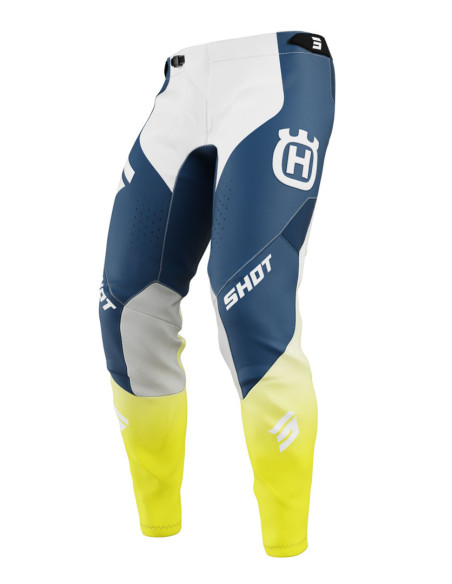 Pantalon cross Shot 2025 Aerolite Husqvarna - Bleu