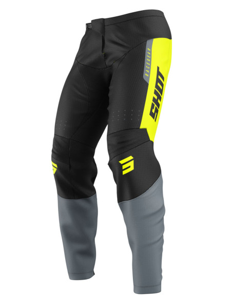 Pantalon cross Shot 2025 Devo League - Jaune Fluo