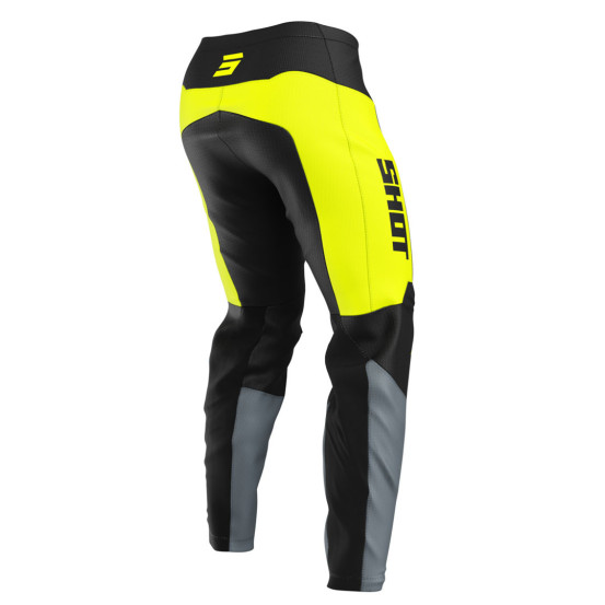 Pantalon cross Shot 2025 Devo League - Jaune Fluo