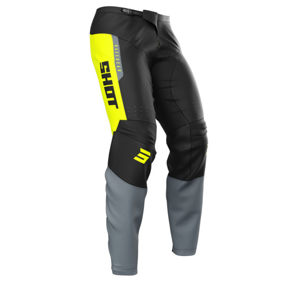 Pantalon cross Shot 2025 Devo League - Jaune Fluo